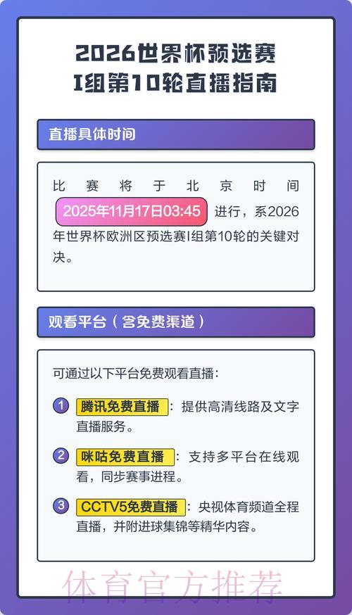 2026年世界杯直播观看渠道全指南